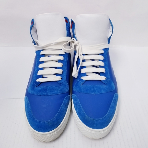 Burberry Blue and White Sneakers - Picture 1 of 5
